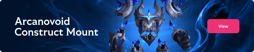 Archanovoid Construct Mount WoW Midnight Delve Achievement Kingboost Cheap